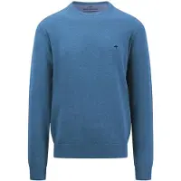 FYNCH-HATTON Strickpullover "Langarmpullover" mit Logostickerei