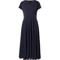 Vera Mont Cocktailkleid "Cocktailkleid im Glitzer-Look", Damen, Gr. 44, EURO, blau (night sky), Obermaterial: 92% Polyamid PA. 5% Polyester PES. 3% Elasthan EL., Kleider Cocktailkleid