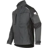 Kübler ACTIVIQ cotton+ Jacke anthrazit/schwarz XS