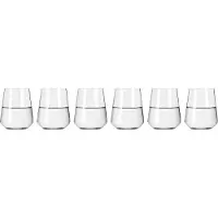 Ritzenhoff Trinkgläser Lichtweiss Julie Wasserglas 6301003, 500ml, 6 Stück
