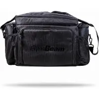GymBeam - Fit Prep Lebensmitteltasche in Black mit 6 Behältern