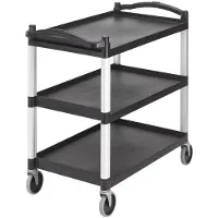 Cambro Großer Servierwagen Mit 3 Ablagen