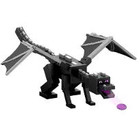 Minecraft Spielfigur – 55 cm – Drachenatem Attack Ender D - - One Size - Spielzeugfiguren
