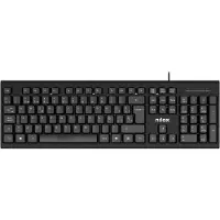 Nilox Nxkbe000011 Tastatur Schwarz Schwarz One Size