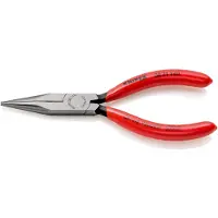 Knipex 30 21 140, Spitzzange, 2 mm, 4,2 cm, Stahl, Kunststoff, Rot