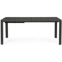 Bizzotto Kiplin Ausziehtisch 180(240)x100cm Aluminium