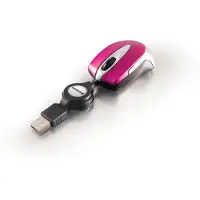 Verbatim Go Mini, Optisch, USB Typ-A, 1000 DPI, Pink