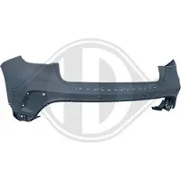 Diederichs Stoßfänger 1641356 hinten für Mercedes