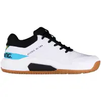 Salming Recoil Ultra Indoor Handballschuhe Hallenschuhe weiß/schwarz/blau 1233072-0707, Schuhgröße:45 1/3 EU