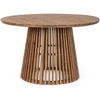 Natur24 Tisch Rodano 120 x 120 x 74 cm Akazie Natur