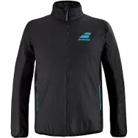 Babolat Exercise Padded Primaloft Uni Jacket Jacke Sportjacke Trainingsjacke Übergangsjacke schwarz 4UP1122-2000, Größe:S