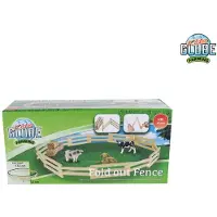 Kids Globe Farming Viehgatter (132 cm, 1:32, Bauernhofzaun für Kinder)