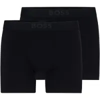 BOSS für Herren. 50475677 Pack 2 schwarze UltraSoft Boxershorts (XL), Heimtextilien, Modal