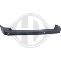Diederichs 2273059 Stoßstange hinten für VW TRANSPORTER T5 Bus (7HB, 7HJ, 7EB, 7EJ) 2011-2013