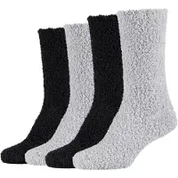 Camano Socken "warm & cozy" 4 Paar tlg. bequem, weich, soft, kein Einschneiden, winter warm cozy