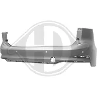 Diederichs Stoßfänger 1530656 hinten für Ford