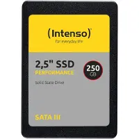 Intenso 2.5″ SSD SATA III Performance, 250 GB, 2.5", 550 MB/s, 6 Gbit/s