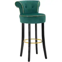 Mauro Ferretti Barhocker Luxus Creme Cm 46X48X96