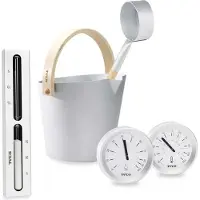 Tylö Sauna-Kit TylöHelo Brilliant Silver