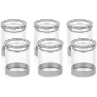 Vip Ahmet Vorratsdosen rund mit Deckel, (6er Set, 6x0,45L), BPA-frei