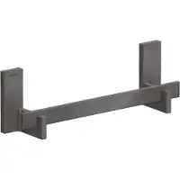Hansgrohe AXOR UNIVERSAL Rectangular Haltestange, Länge 340mm, Metall, 42613340, Farbe: Brushed Black Chrome