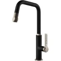 Gessi Officine 60053 Einhebelmischer mit Schwenkarm Auszugsbrause mit 1 Strahlfunktion