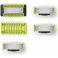 Philips Norelco OneBlade OneBlade QP310/50 Face + Body Set, Scherkopf, 5 Kopf/Köpfe, Silber, Gelb, , OneBlade (QP25xx), OneBlade (QP26xx), OneBlade Pro (QP65xx), OneBlade Pro (QP66xx)