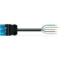 Wago 771-9985/216-201 konfektionierte Anschlussleitung,Eca,Stecker/offenes Ende,blau 7719985216201