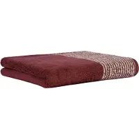 Cawoe Duschtuch - Luxury Home, C Two-Tone, Walkfrottier Bordeaux / 80x150cm