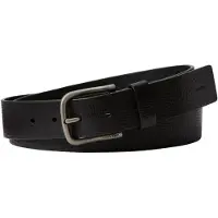 Calvin Klein Round Buckle 35mm Belt Black/antique Silver Größe: 120 | Gürtel Outlet | Herren | Grau