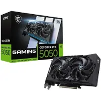 MSI GeForce RTX 5050 8G GAMING OC, GeForce RTX 5050, 8 GB, GDDR6, 128 Bit, 7680 x 4320 Pixel, PCI Express x16 5.0