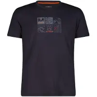 CMP MAN T-shirt antracite-orange (23UV) 58