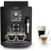 Krups EA4008, Espressomaschine, 2 l, Kaffeebohnen, Eingebautes Mahlwerk, 1450 W, Schwarz