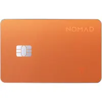 Nomad Tracking Card Pro – Find My, leuchtendes Orange