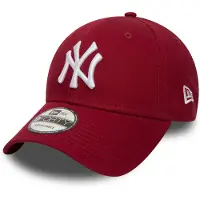 New Era Kappe Essential 9FORTY New York Yankees Cardinal Red White