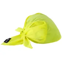 Ergodyne Kühlendes Kopf-Dreiecktuch mit Kühltuch Chill-Its 6710CT, lemon 12586