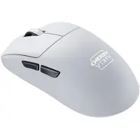 Cherry M68 Pro Wireless, rechts, RF Wireless, 26000 DPI, Schwarz, Weiß