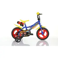 Dino Bikes Brandweerman Sam 12 Zoll 21 cm Jungen Über Treppen Blau