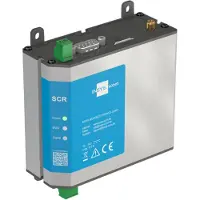 Insys Microelectronics icom SCR-E200, LAN-Router, Grau, DIN-Schienen-/Wandmontage, Leistung, Signalstärke, WAN, IP40, SMA, BGP, OSPF, RIP, RIP-2, RIPng