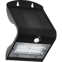 Eglo LAMOZZO Wand-/Deckenleuchte Lampe Beleuchtung - L14 x H21 x AL11 cm - schwarz - 3,2W inkl. - IP54