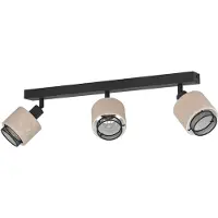 Eglo ROSLEY Spot - L43 x B9 x H18,5 cm - schwarz - 3X40W exkl. - IP20