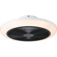 Eglo Deckenventilator Sayulita weiß mit schwarz Ø 46cm