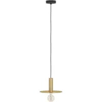 Eglo Hängelampe Escandell, 1-flammige Pendelleuchte über Esstisch, Esszimmerlampe New Retro, Hängeleuchte aus Metall, E27, Ø 25 cm