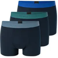 Schiesser Boxershorts "95/5 Multipacks" mit farblich abgesetztem, sportlichem Logo-Webgummibund