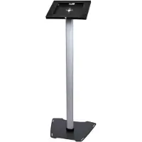 StarTech.com .com Verschließbarer iPad Ständer - Multimedia-Ständer - Schwarz - Silber - Aluminium - Kunststoff - Stahl - Tablet - 1,5 kg - 24,6 cm (9.7 Zoll)