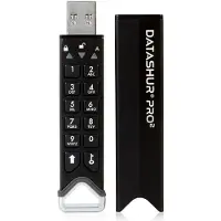 ISTORAGE datAshur Pro2 - USB-Flash-Laufwerk - verschlüsselt - 64 GB - USB 3.2 Gen 1 - FIPS 140-2 Level 3