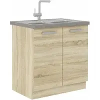 Bigbuy PVC Eiche Gelegentliches Möbel - 80x52x82 cm