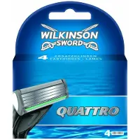 Wilkinson , Quatro, Rasierklingen, 4 Stück