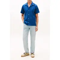 Tommy Hilfiger Hemd MW0MW43090 Blau Regular Fit