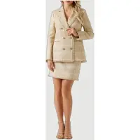 Guess Marciano GUESS Claudia Mini Skirt Velvet Taupe Lux Twe Größe: 38 | Miniröcke Outlet | Damen | Schwarz
